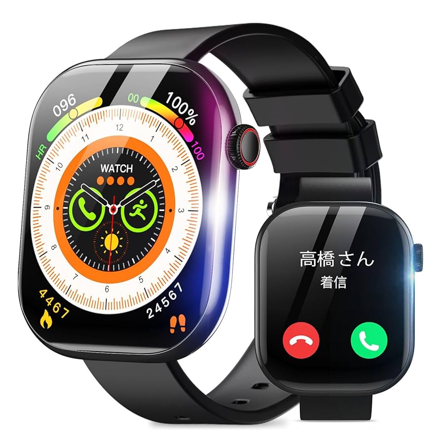 Amazon | スマートウォッチ 【AIモデル 2.08インチ超大画面